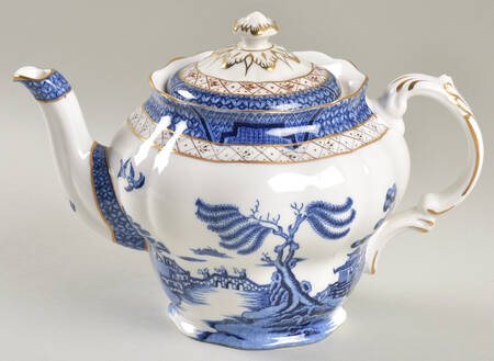 Real Old Willow Teapot & Lid