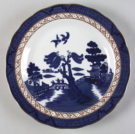Real Old Willow Dinner Plate