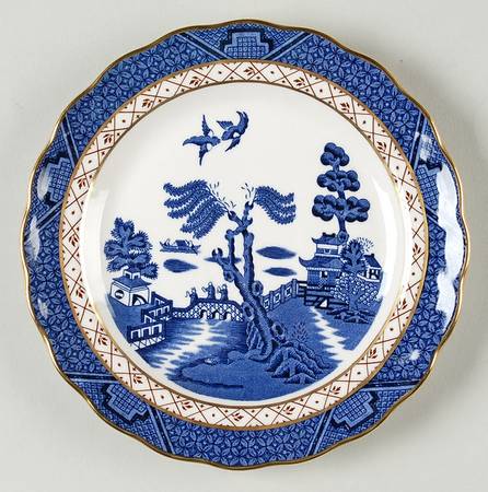 Real Old Willow Bread & Butter Plate
