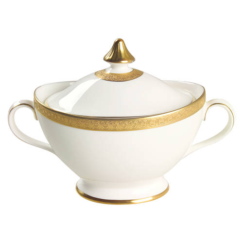 Royal Gold Sugar Bowl & Lid