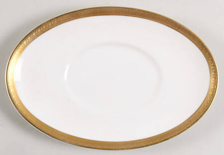 Royal Gold Underplate for Gravy Boat