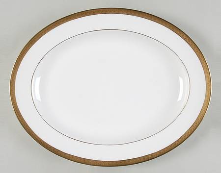 Royal Gold 13" Oval Serving Platter