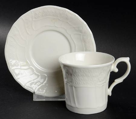 St. Moritz Flat Demitasse Cup & Saucer Set