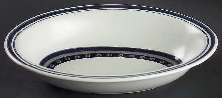 Tangier 10" Oval Vegetable Bowl