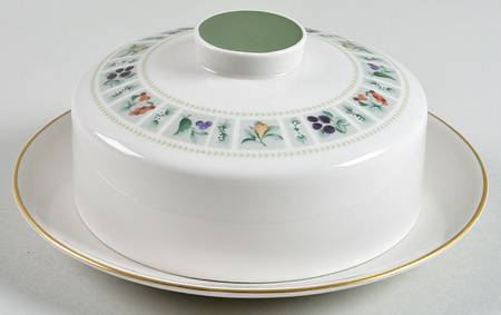 Tapestry Round Covered Butter