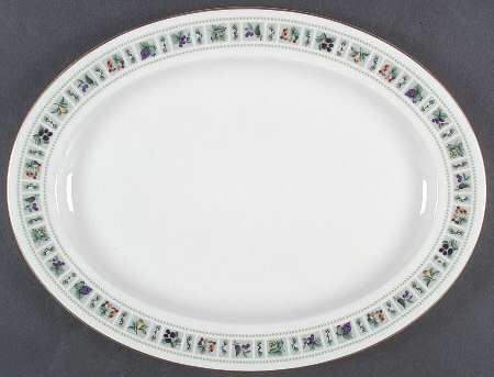 Tapestry 16" Oval Serving Platter