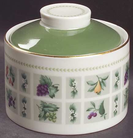 Tapestry Sugar Bowl & Lid