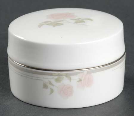 Twilight Rose Round Box & Lid