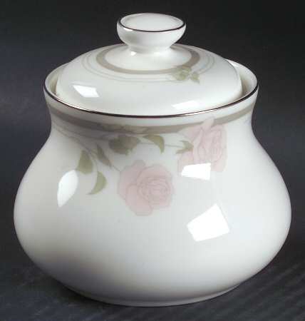 Twilight Rose Sugar Bowl & Lid