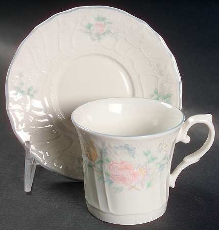 Valencia Flat Demitasse Cup & Saucer Set