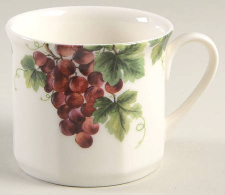 Vintage Grape Flat Cup