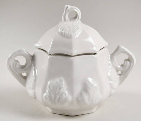 Grape Sugar Bowl & Lid