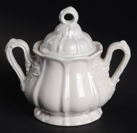 Grape Sugar Bowl & Lid