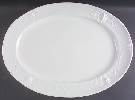 Grape 21" Oval Serving Platter