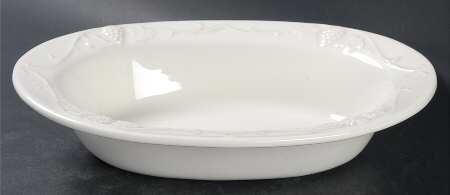 Grape 10" Oval Vegetable Bowl