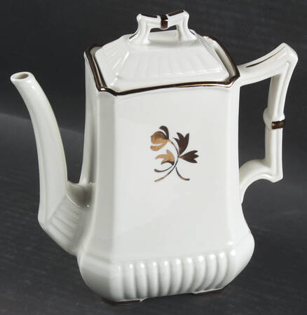Tea Leaf Coffee Pot & Lid