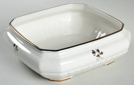 Tea Leaf 6" Square Vegetable Bowl