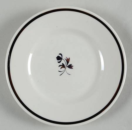Tea Leaf Bread & Butter Plate