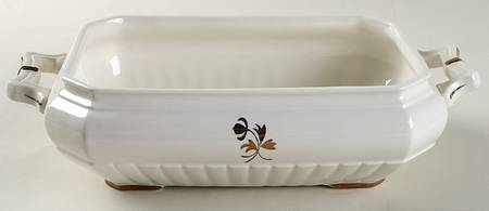 Tea Leaf Rectangular Vegetable Bowl No Lid