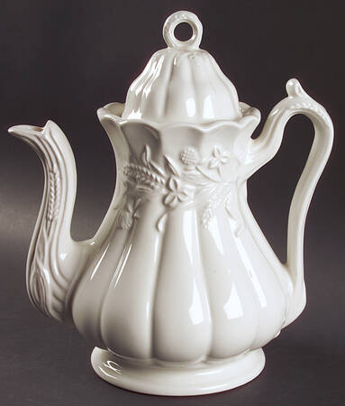 Wheat (Ribbed) Coffee Pot & Lid