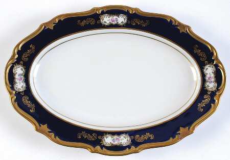8159K 15" Oval Serving Platter