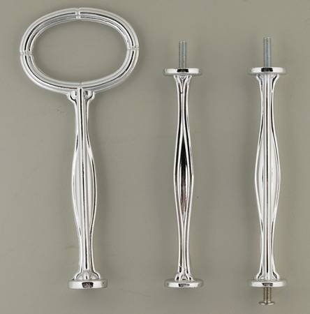 Dinnerware Storage & Cleaning Products Hardware 3 Tier Silver