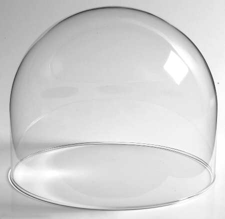 Dinnerware Storage & Cleaning Products Glass Dome, 8" X 6"