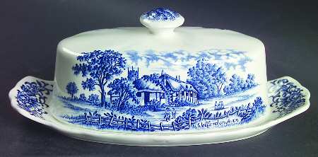 Shakespeare Country Blue 1/4 Lb Covered Butter