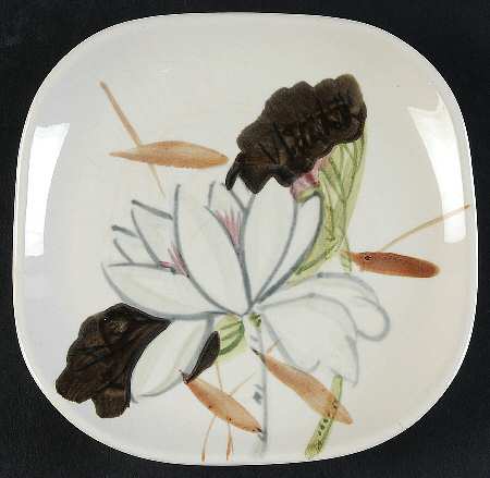 Lotus Bronze Saucer for Cream Soup Bowl & Lid
