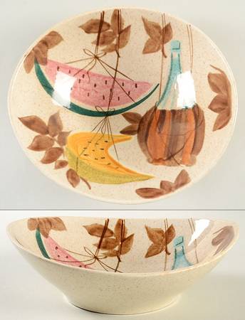 Tampico 8" Round Vegetable Bowl