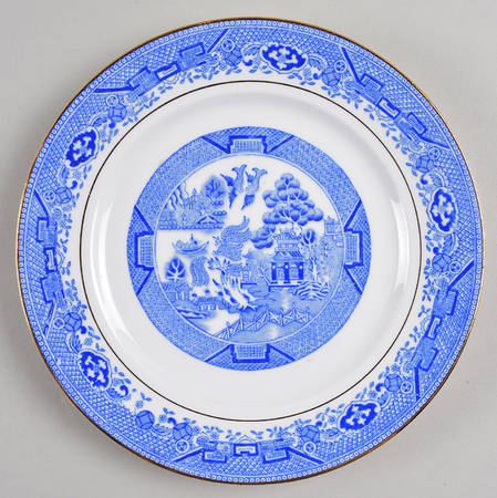 Blue Willow Salad Plate