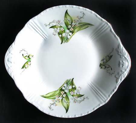 Lily of The Valley Lugged Soup Bowl