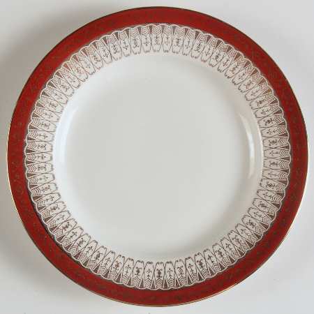 Majestic Maroon Bread & Butter Plate