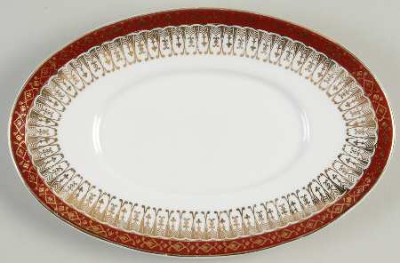 Majestic Maroon Underplate for Gravy Boat