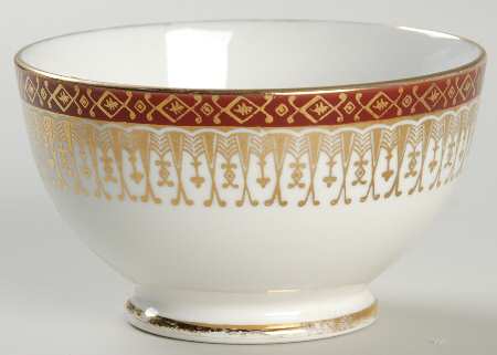 Majestic Maroon Mini Open Sugar Bowl