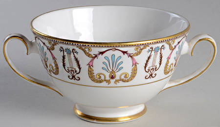 Regency Footed Cream Soup Bowl