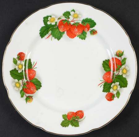 Strawberry Dessert/Pie Plate