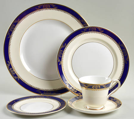 Viceroy Cobalt 5 Piece Place Setting