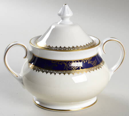 Viceroy Cobalt Sugar Bowl & Lid
