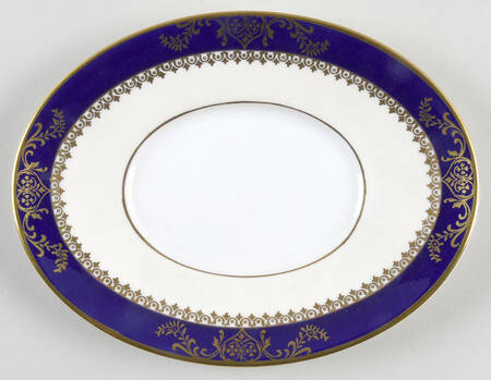 Viceroy Cobalt Underplate for Gravy Boat