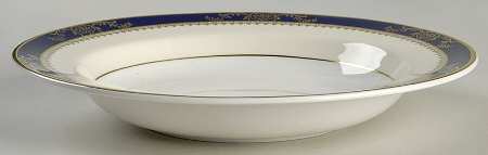 Viceroy Cobalt Large Rim Soup Bowl