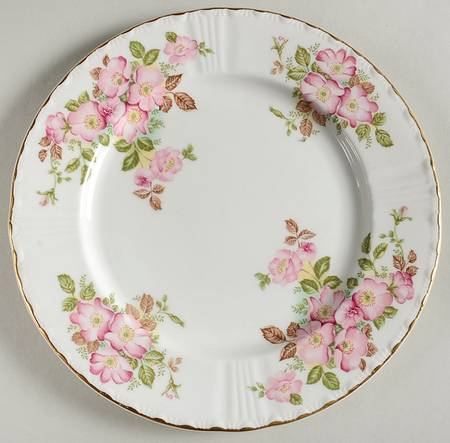 Wild Rose Salad Plate