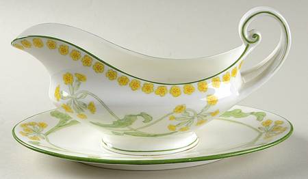 1232 Gravy Boat & Underplate by Royal Gustafsberg