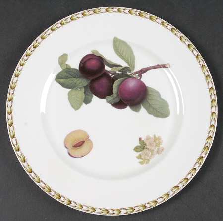 Hooker's Fruit (Bone, Made In England) Salad Plate