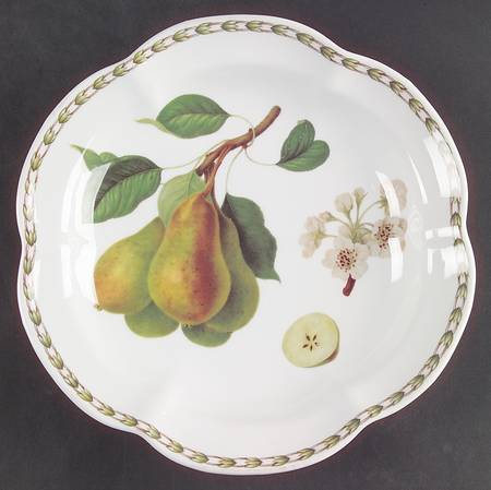 Hooker's Fruit (Bone, Made In England) 9" Victoria Tray