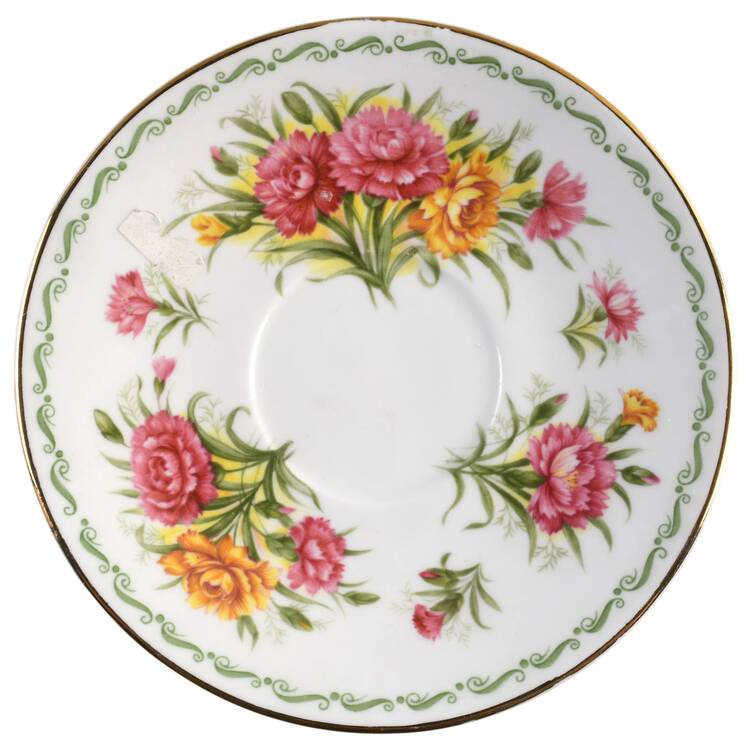 Special Flowers (No Month) Saucer for Footed Cup