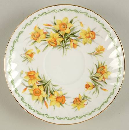 Special Flowers (No Month) Saucer for Footed Cup