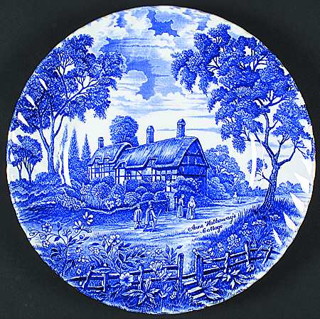 Shakespeares Country Blue by Ridgway (Ridgways)