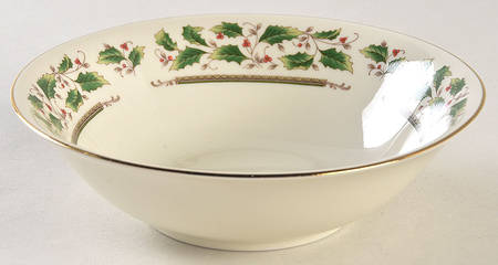 Holly Holiday Coupe Cereal Bowl