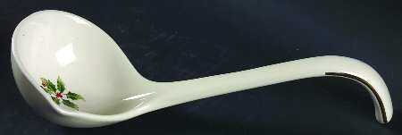 Holly Holiday Tureen Ladle